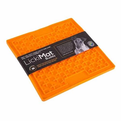 Produktbild LickiMat Buddy Schleckmatte in orange